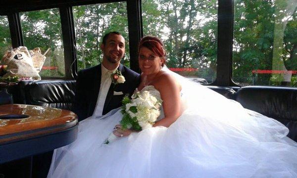 Imagine your Special Day in our Limo Bus or VIP Coach