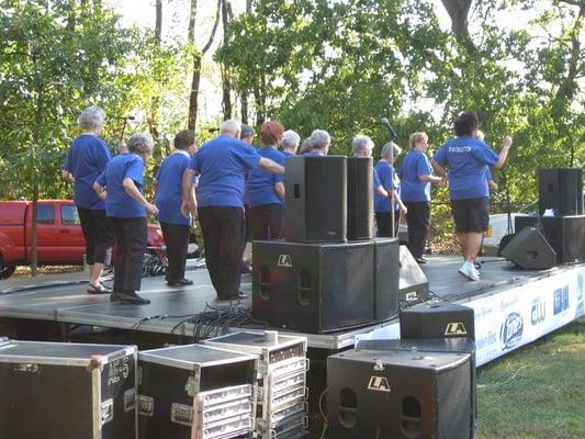 the Grandview Jollysteppers