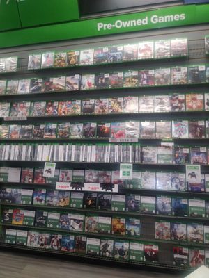 Pre-Owned Games.