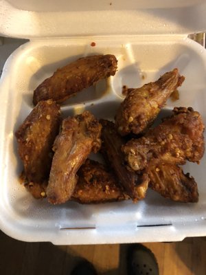 Spicy wings