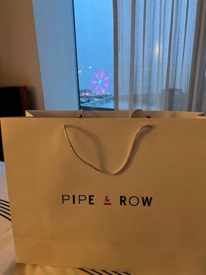 Pipe +row