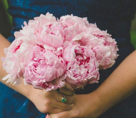 Pink Peonies Bouquet