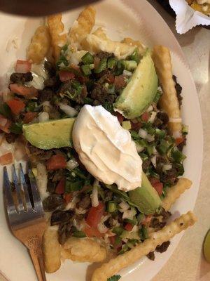 Carne Asada with fries