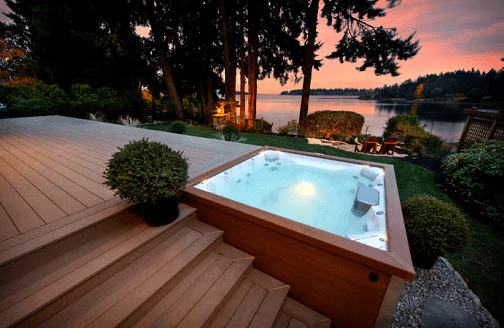 Enjoy the Sunset from Your Tub