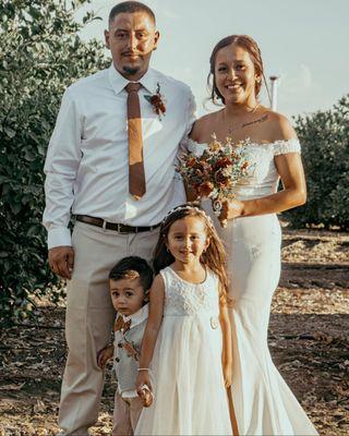 Family wedding Portrait