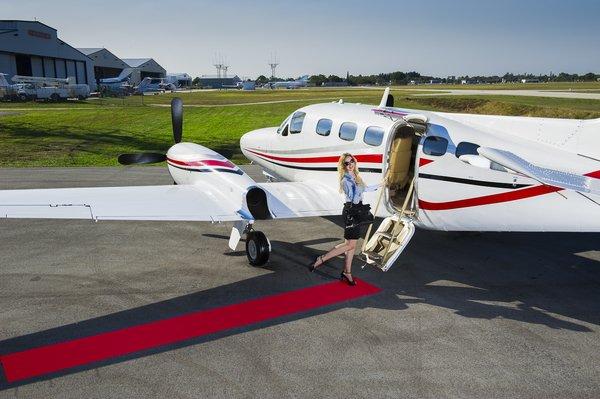 Red carpet treatment with Great Flight