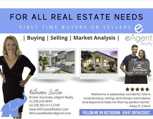 Katherine Sutton, Broker Associate, eAgent Realty