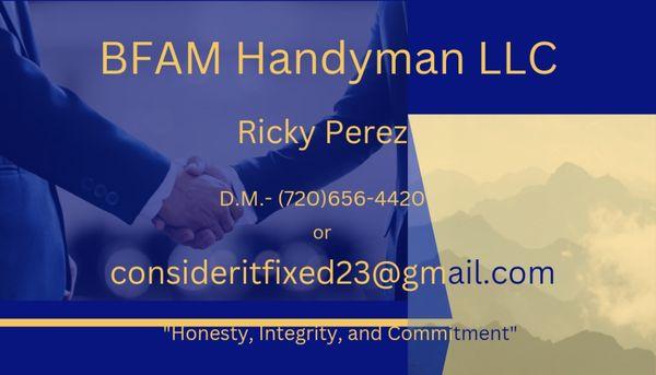 BFAM Handyman