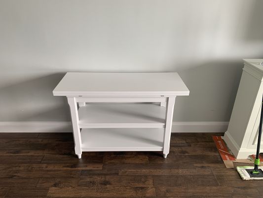 Foldable Table Assembled