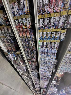 Huge selection of kits from Gundam and a very recent selection too.