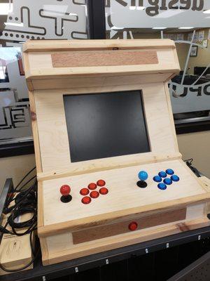 Homemade Arcade Game!?! Say what!?!