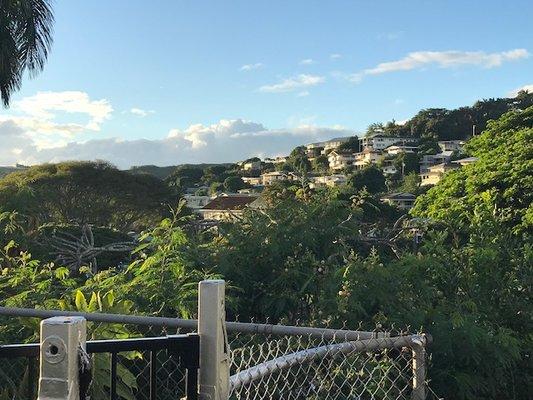 view from a home I am selling in Makiki