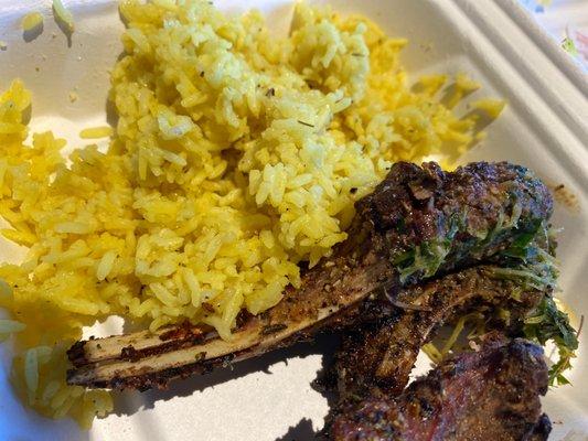 LAMB AND RICE