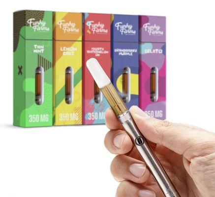 Our top selling CBD disposable cartridge! Available in 5 strain specific flavors