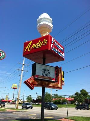 Andy's Frozen Custard. 04/2012 Springfield MO