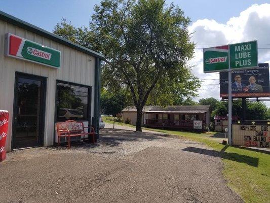 New Shop Signs!  Thanks Castrol!!!