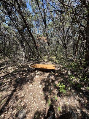 Peaceful bench along the way 9/2023