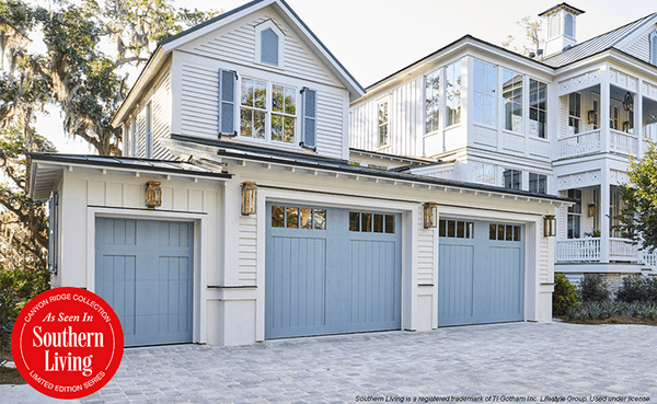 Insulated and impact rated garage door