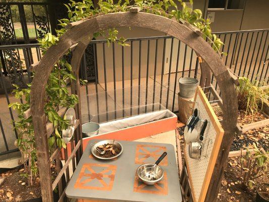 Outdoor Mud Kitchen