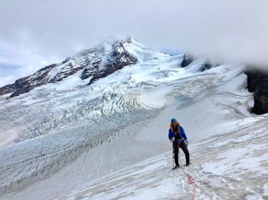 Climbing Mt Baker with Peregrine Expeditions