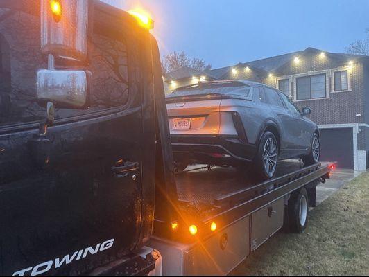 They came out on time very professional towing my electric vehicle