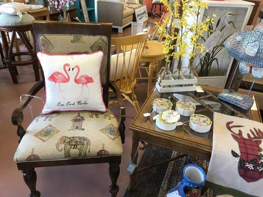 OPEN Wed - Sat...10-3 NEW & Pre-owned COASTAL furniture & decor