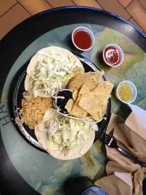 "Maui Fish Taco Plate"