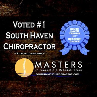 Thank you for voting us number 1 Chiropractor in #southhaven  If you haven't had a chance to stop in, we welcome walk-ins every weekday