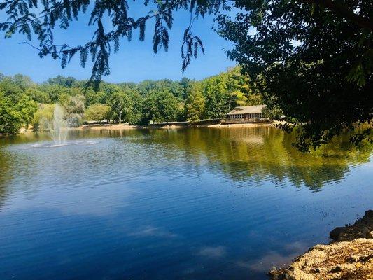 Lake cabin at Burdette