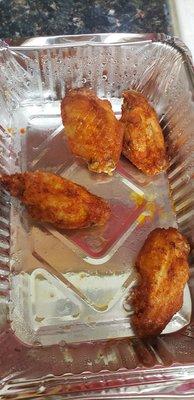 Hot wings, hold the hot and add extra chewy.