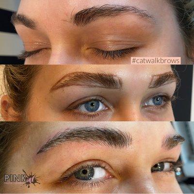 Choose Catwalk Brows for realistic and natural results.