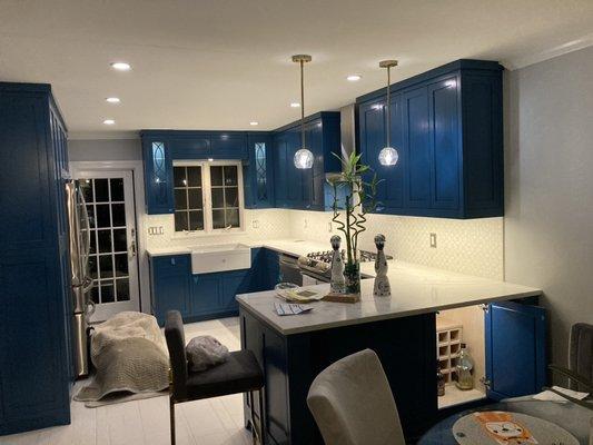 Kitchen lighting design and installation