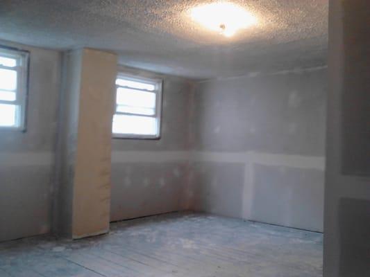 Drywall Job After