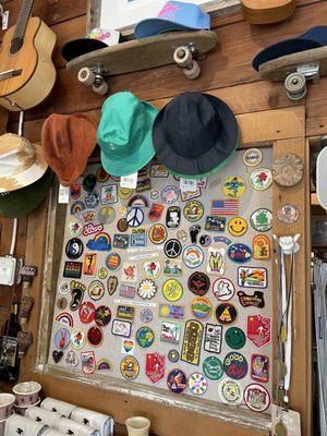 Super cool collection of unique.vintage patches.