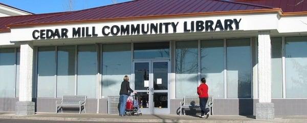 Library Entrance - Cedar Mill Community Library