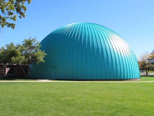 Longway Planetarium's blue dome is a favorite Flint landmark!