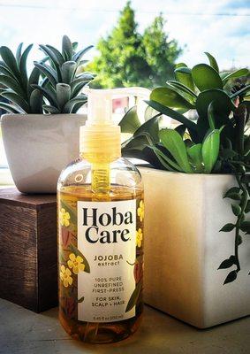 HobaCare jojoba extract (the massage oil I use during most sessions)