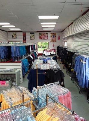 Biggest selection of uniforms and shoes!  Cherokee, Wink, Yoga scrubs, HH works and more!