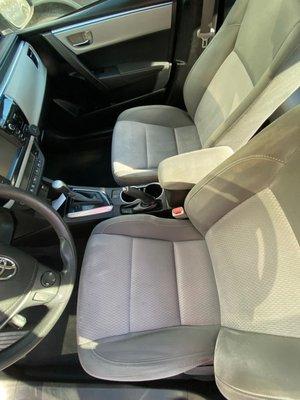 Interior detail after