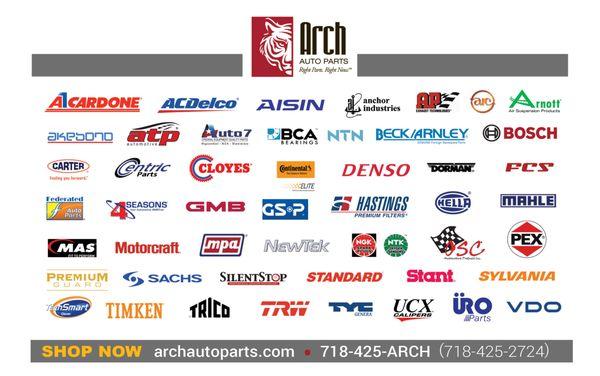 Find OEM & OE-Quality Brands at deep discount prices every day at Arch Auto Parts.