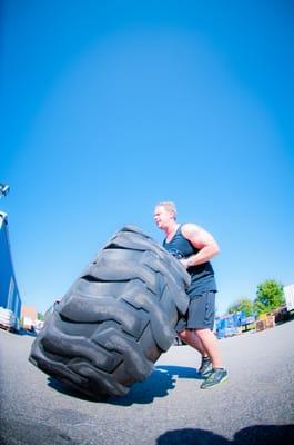 Not your average gym. Tire flips, anchor pulls, prowlers, we are HARDCORE