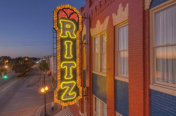 The historic Ritz Theatre run by the Golden Isles Arts and Humanities Association