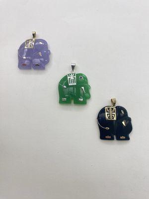 Assorted Jade Elephants