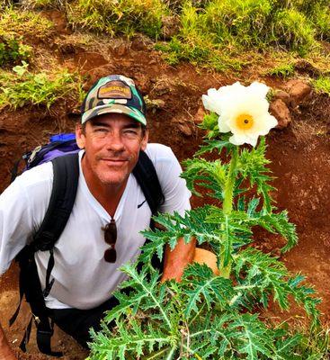 Hiking the Pali trail spring 2018.