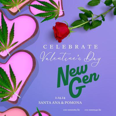 Spark the Love at New Generation Dispensary this Valentine's Day! Elevate your celebration with premium strains and sweet deals!