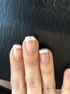 Worst nail job ever!