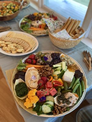 Plantbased charcuterie Board