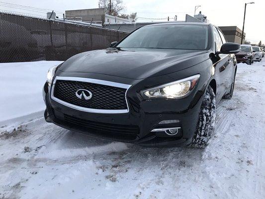 2015 Infiniti Q50 (after repair). As good as new