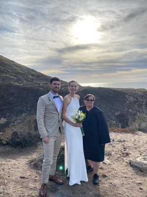 Garrapata Park Wedding