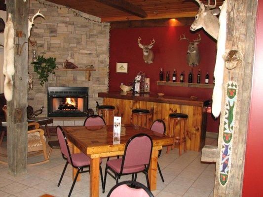 We have a warm, cozy lodge to use as base camp for your next hunting or fishing trip.